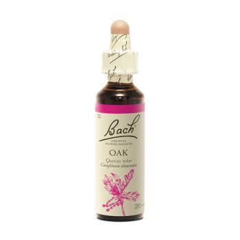 Fleur de Bach Oak Quercus robur - flacon de 20 ml