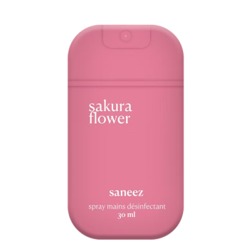Spray d&eacute;sinfectant sakura Saneez - spray de 30ml