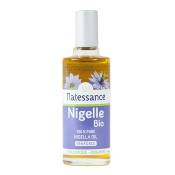 Huile de nigelle bio Natessance - flacon de 50 ml