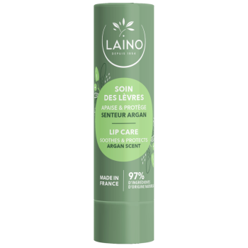 Soin des lèvres parfum argan Laino - stick de 4g