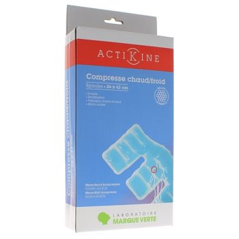 Compresse chaud / froid épaules 26 x 43 cm Marque verte - 1 compresse
