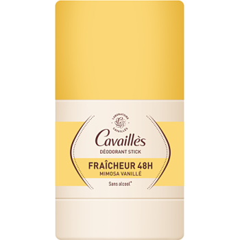 Déodorant fraîcheur 48h mimosa vanillé Rogé Cavaillès - stick de 50ml