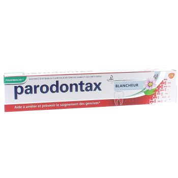 Dentifrice blancheur au fluor Parodontax