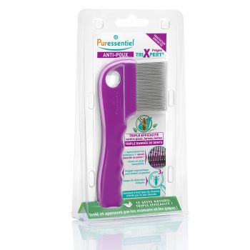 Peigne TriXpert anti-poux Puressentiel - 1 peigne