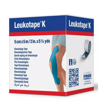 Leukotape K bande adhésive élastique BSN medical - bande de 5cm x 5m