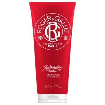 Gel douche fraîcheur vivifiant Jean-Marie Farina Roger & Gallet - tube de 200 ml