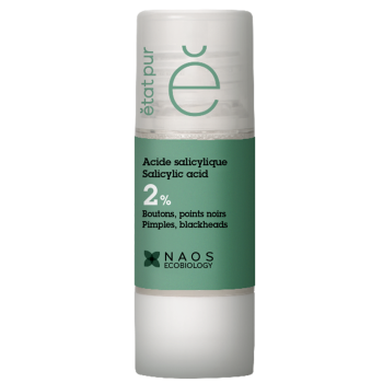 Acide Salicylique 2% boutons et points noirs Etat Pur - flacon de 15ml
