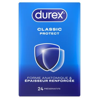 Préservatifs Essential Durex - boîte de 24 préservatifs