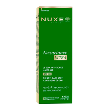 Nuxuriance Ultra crème anti-tâches et anti-âge SPF30 Nuxe - tube de 50ml