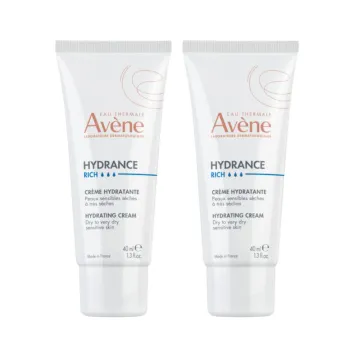 Hydrance rich cr&egrave;me hydratante riche Av&egrave;ne - lot de 2 tubes de 40ml 