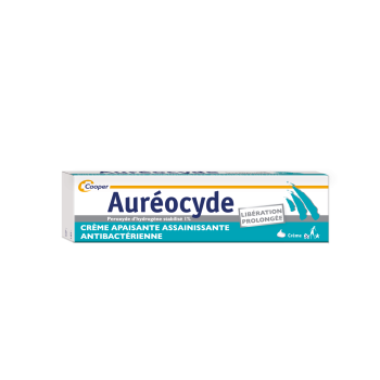 Aur&eacute;ocyde cr&egrave;me assainissante antibact&eacute;rienne - tube de 15 ml