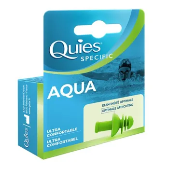 Quies Specific Aqua protection auditive - 1 paire réutilisable