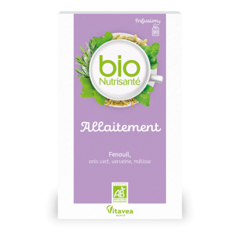 Infusion Allaitement Fenouil Bio Nutrisanté - 20 sachets