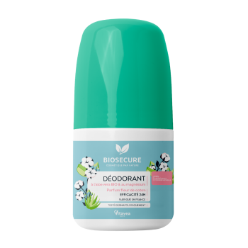 Déodorant fleur de coton Bio Secure - roll-on de 50ml