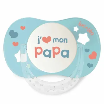 Essentiel sucette collerette confort+ +18 mois Luc et Léa - une sucette