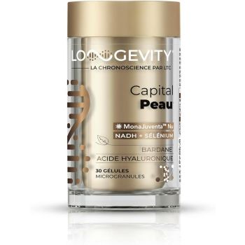 Longevity capital peau Les 3 Ch&ecirc;nes - pot de 30 g&eacute;lules 