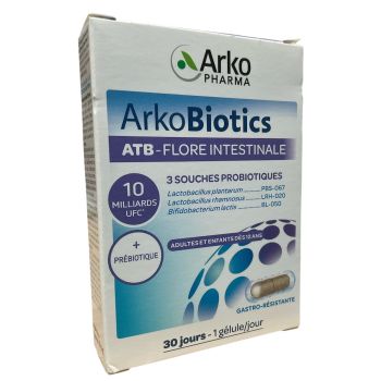 Arkobiotics atb flore intestinale Arkopharma - boite de 30 gélules