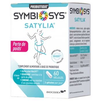 Symbiosis Satylia Chrome et Zinc Biocodex - boîte de 60 gélules