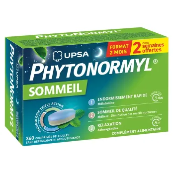 Phytonormyl Sommeil Upsa - boite de 60 comprim&eacute;s offre sp&eacute;ciale