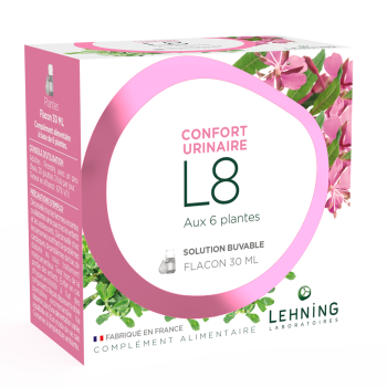 L8 confort urinaire Lehning - flacon de 30 ml
