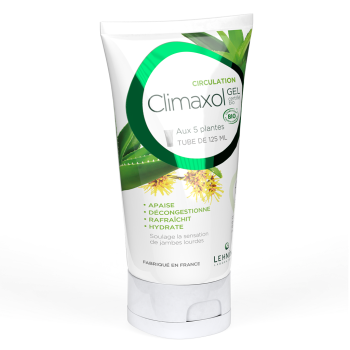 Climaxol gel jambes l&eacute;g&egrave;res bio Lehning - tube de 125 ml