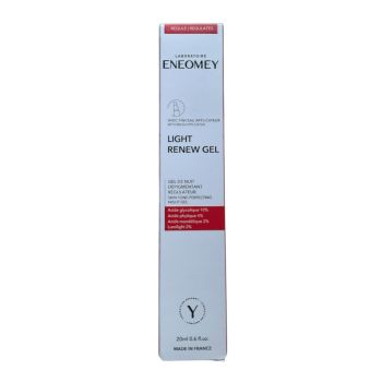 Light renew gel Gel de nuit dépigmentant régulateur Eneomey - tube de 20ml