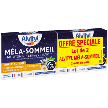 Méla-sommeil Alvityl - lot de 2 boites de 30 gélules