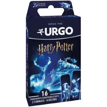 Pansements Harry Potter phosphorescents Urgo - boite de 16 pansements