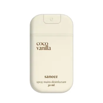 Spray d&eacute;sinfectant coco vanilla Saneez - spray de 30ml