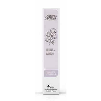Eau de parfum fleurs de coton Nature & Senteurs - spray de 15ml