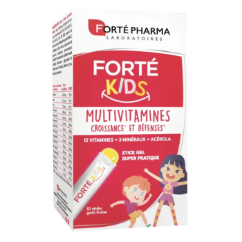 Fort&eacute; Kids Multivitamines Fort&eacute; Pharma - bo&icirc;te de 10 sticks