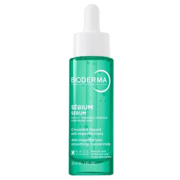 Sébium sérum concentré lissant anti-imperfections Bioderma - flacon-pipette de 30ml