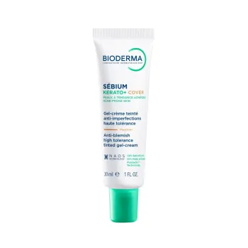 S&eacute;bium kerato + cover gel-cr&egrave;me anti-imperfections Bioderma - tube de 30ml
