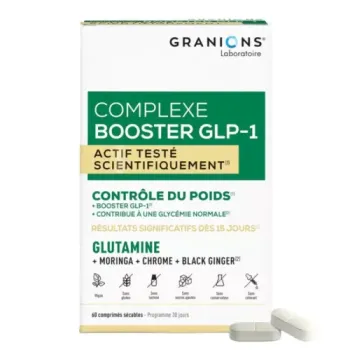 Complexe booster GLP-1 contr&ocirc;le du poids Granions - boite de 60 comprim&eacute;s 
