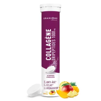 Collagène tripeptides 1000mg Granions - tube de 18 comprimés effervescents