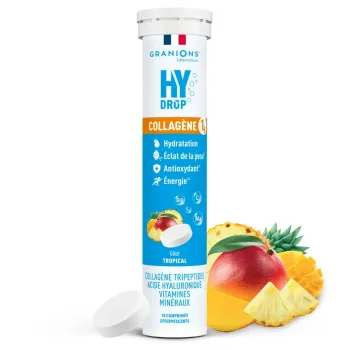 Hydrop Collagène 1g tropical Granions - tube de 18 comprimés effervescents