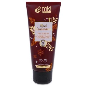 Gel douche miel gourmand &eacute;dition limit&eacute;e MKL Green Nature - tube de 100ml