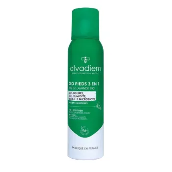 D&eacute;o pieds 3 en 1 Alvadiem - spray de 150ml