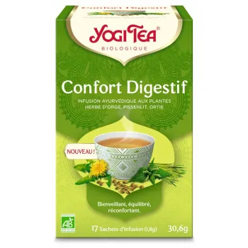 Confort digestif BIO Yogi Tea - boite de 17 sachets 
