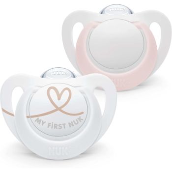 Sucettes Starlight 0-2 mois NUK - lot de 2 sucettes