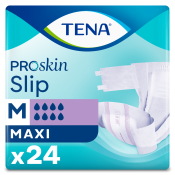 Proskin Slip Couches adultes maxi taille M Tena - sachet de 24 changes complets