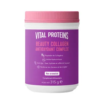 Beauty Collagen Antioxydant Complex Vital Proteins - pot de 315g