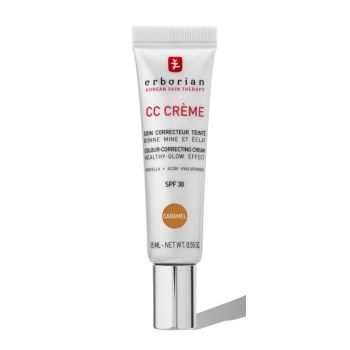 CC crème à la Centella Asiatica teinte caramel SFP30 Erborian - tube de 15ml