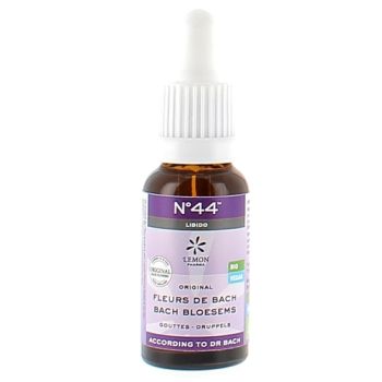 Fleurs de Bach N°44 Libido bio Lemon Pharma - flacon de 20ml