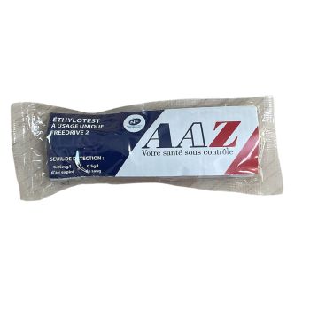 &Eacute;thylotest &agrave; usage unique AAZ - un &eacute;thylotest