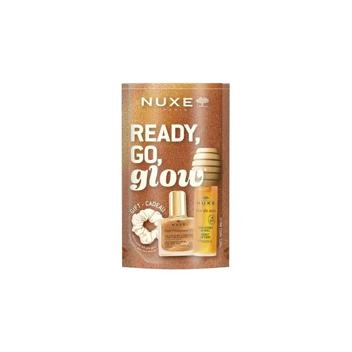 Coffret Ready, Go, Glow Or Nuxe - coffret de 3 produits