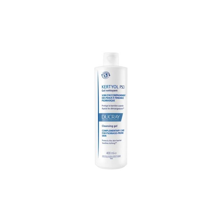 Gel nettoyant Kertyol PSO Ducray - flacon de 400ml
