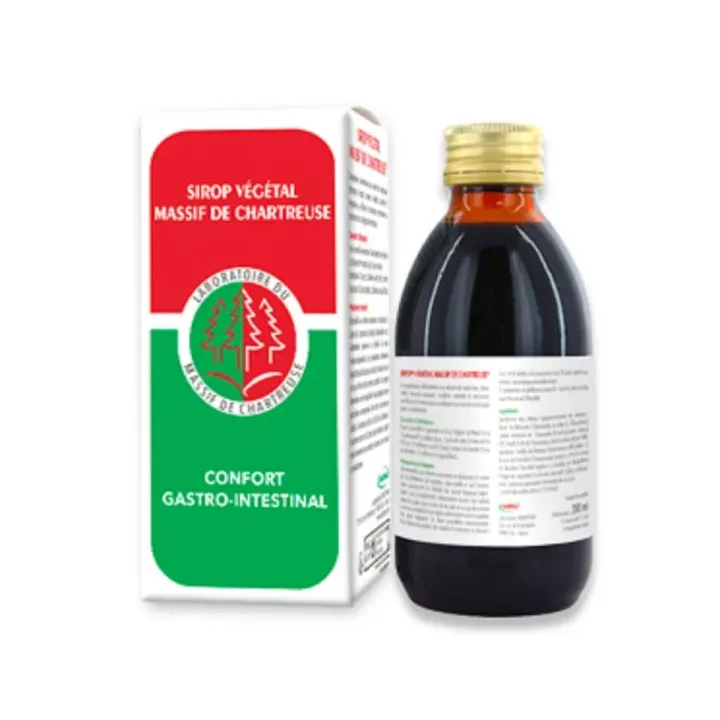Sirop végétal du massif de la Chartreuse - flacon de 200ml