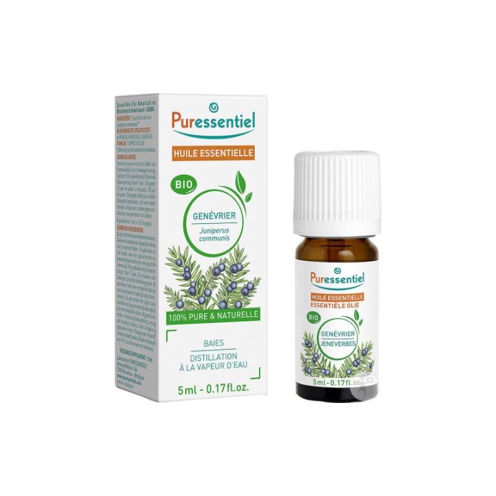 Huile essentielle bio Genévrier Puressentiel - flacon de 5ml