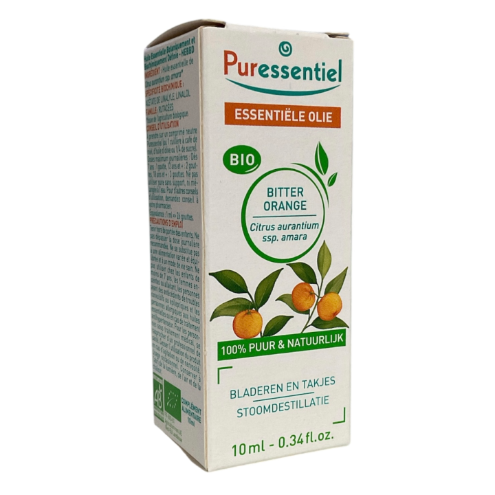 Huile essentielle bio petit grain bigarade Puressentiel - flacon de 10ml